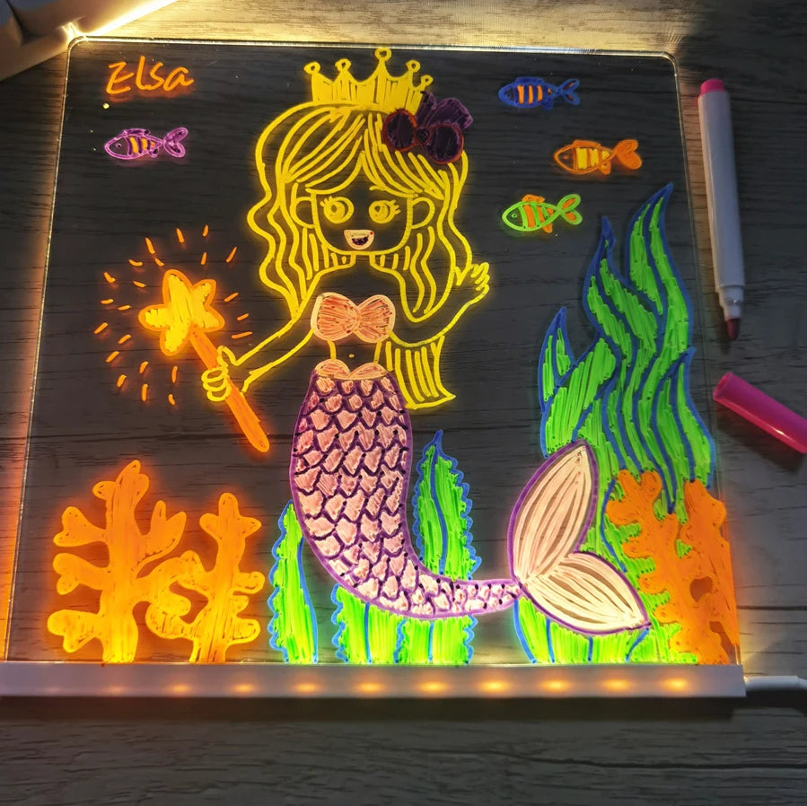 Tableta LED Magica pentru Copii